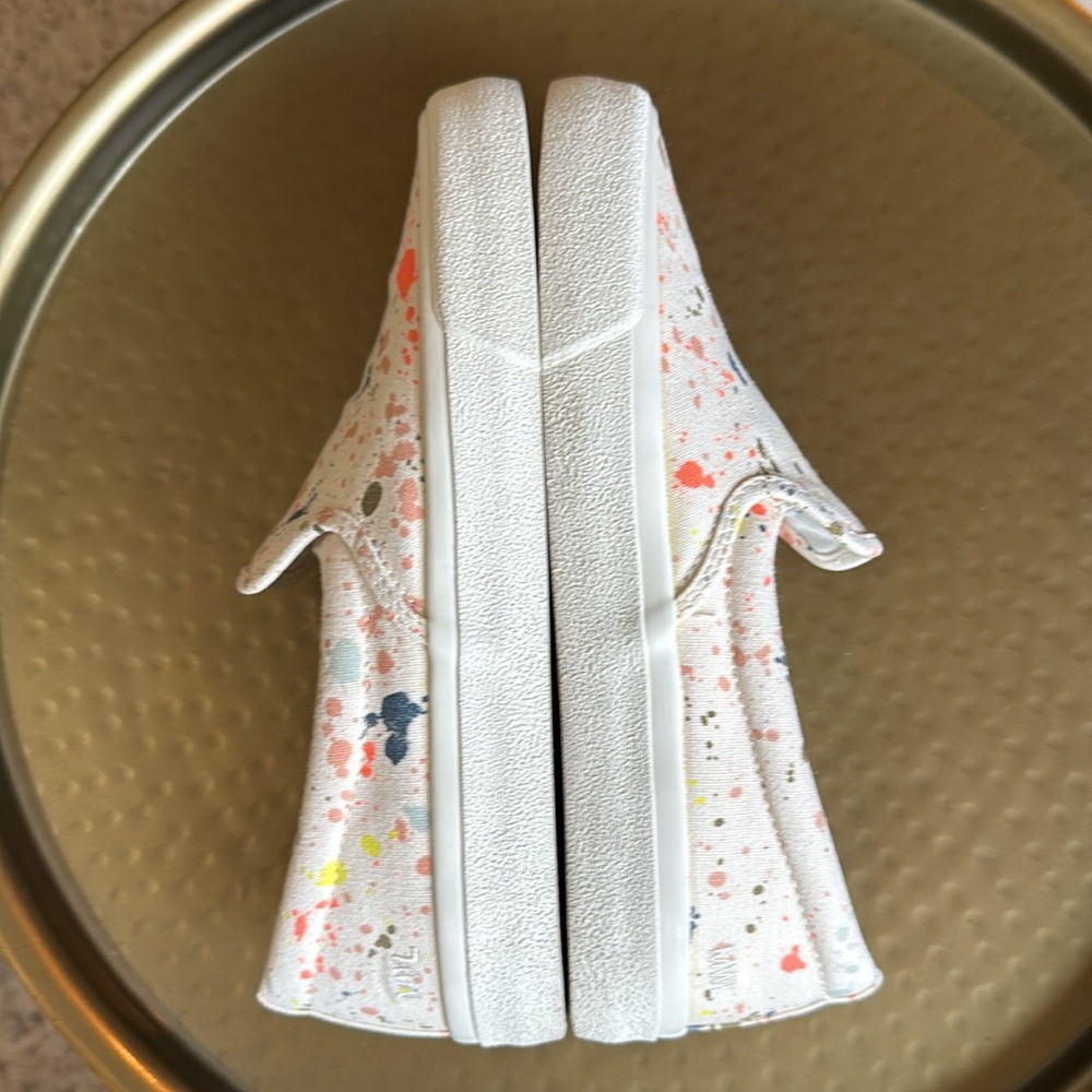 Madewell Sidewalk Slip-On Sneakers in Paint Spattered Recycled Canvas - Picture 10 of 15